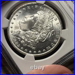 (1) Gorgeous Blast White Antique 1885-O Morgan Silver Dollar NGC Graded MS65