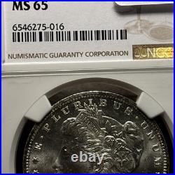 (1) Gorgeous Blast White Antique 1885-O Morgan Silver Dollar NGC Graded MS65