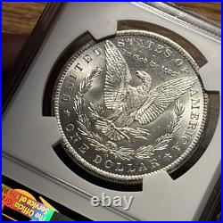 (1) Gorgeous Blast White Antique 1885-O Morgan Silver Dollar NGC Graded MS65