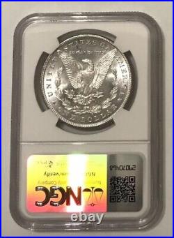 (1) Morgan Dollar NGC MS 63 1878-1904 From OBW Roll CHOICE-GEM Bu Unc 90% Silver