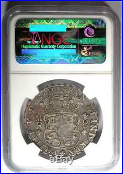 1737-MO MF Mexico Pillar Dollar 8 Reales Coin (8R) Certified NGC VF30