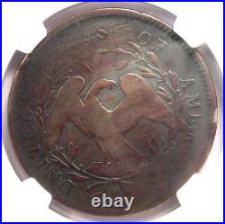 1795 Flowing Hair Silver Dollar ($1 Coin) NGC Good Detail Rare Coin
