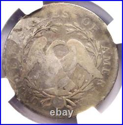 1795 Small Head Flowing Hair Half Dollar 50C (O-126) NGC AG Details (Plugged)