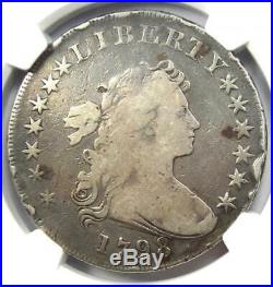 1798 Draped Bust Silver Dollar $1 Certified NGC Fine Details Rare Coin