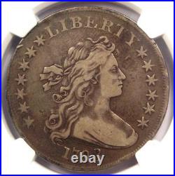 1798 Draped Bust Silver Dollar $1 Coin BB-113 B-27 NGC VF Details Near XF