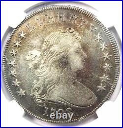 1798 Draped Bust Silver Dollar $1 Coin BB-124 Certified NGC XF Detail (EF)