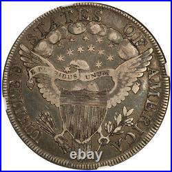 1799/8 $1 NGC XF45 (13 Stars Reverse) Popular Overdate Bust Silver Dollar