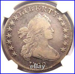 1799 Draped Bust Silver Dollar $1 Coin Certified NGC VF Detail Rare