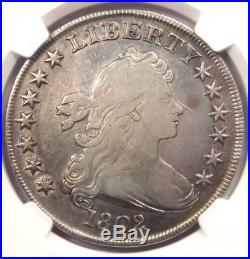 1802/1 Draped Bust Silver Dollar $1 Coin Certified NGC VF Details Rare