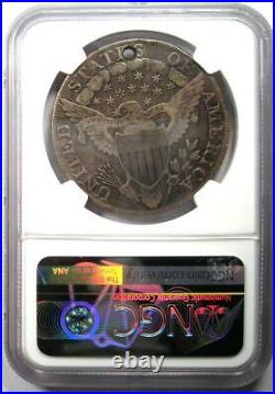 1802 Draped Bust Silver Dollar $1 Coin Certified NGC VF Details (Holed)