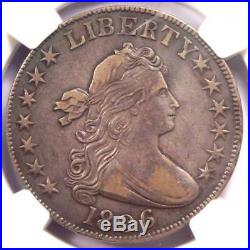 1806 Draped Bust Half Dollar 50C Coin O-106 (Knob 6) NGC XF40 $2,250 Value