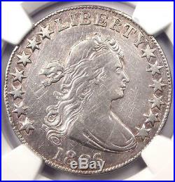 1806 Draped Bust Half Dollar 50C NGC VF Detail Rare Certified Coin Near XF