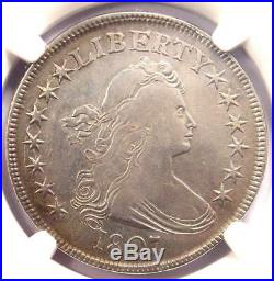 1807 Draped Bust Half Dollar 50C NGC VF Details Rare Certified Coin