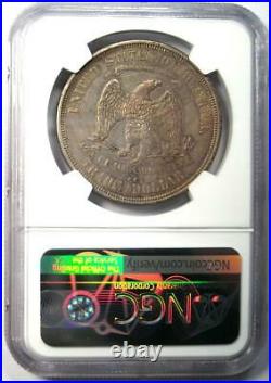 1874-CC Trade Silver Dollar T$1 NGC AU Details Rare Carson City Coin