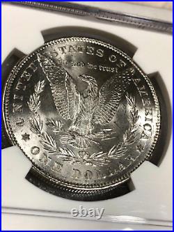1878 7TF Reverse of 1878 Morgan Silver Dollar NGC MS64 7 Tail Feathers