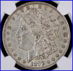 1878 8TF Morgan Silver Dollar, NGC XF Details- OBV Scratched (About Unc.)