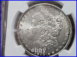 1878-CC Carson City $1 Morgan Silver Dollar MS62 NGC Cert# 6518231-002