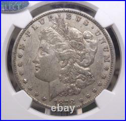 1878 CC Morgan SILVER Dollar $1 NGC XF45 #076 Extra Fine CARSON CITY ECC&C