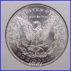 1878 P 7TF Morgan SILVER Dollar REVERSE of 78 $1 NGC MS62 #017 Unc ECC&C Inc