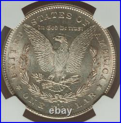 1878-S $1 Morgan Silver Dollar NGC Certified MS64 Near Gem FINE CLARITY OF COLOR