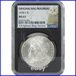1878 S Morgan Dollar MS 63 NGC Silver Original Bag Fragment SKUI16407 1878 S Morgan Dollar MS 63 NGC Silver Original Bag Fragment SKUI16407