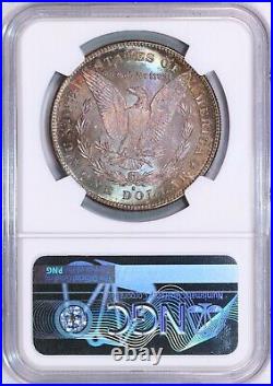 1878-S Morgan Silver Dollar NGC MS64 Dual Sided Toning NR