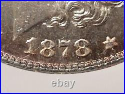 1878-S Morgan Silver Dollar-NGC Old Fattie Holder MS 64-Glowing/Undergraded