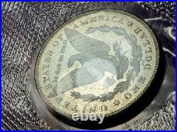 1878-cc Morgan Silver Dollar. Ngc Top 100 Vam-11 Wing Lines. Ms-61 Mirrored
