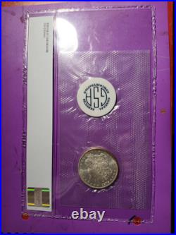1878-cc Morgan Silver Dollar. Ngc Top 100 Vam-11 Wing Lines. Ms-61 Mirrored