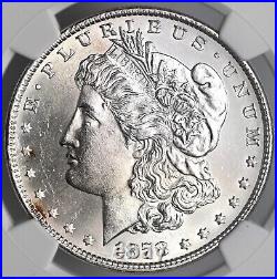 1878-p 8tf $1 Morgan Silver Dollar Ngc Unc Details Cleaned #6805759-007