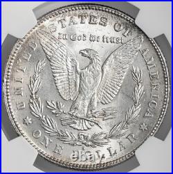 1878-s $1 Morgan Silver Dollar Ngc Ms63 #8672755-012 Toned/toning