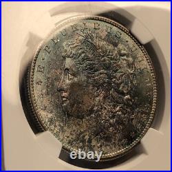1878 s morgan silver dollar beautifully toned ngc63 One Of The Prettiest Ever