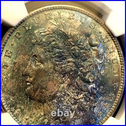 1878 s morgan silver dollar beautifully toned ngc63 One Of The Prettiest Ever