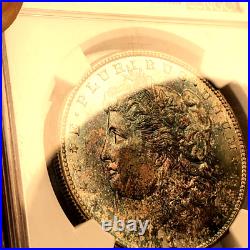 1878 s morgan silver dollar beautifully toned ngc63 One Of The Prettiest Ever
