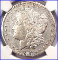 1879-CC Morgan Silver Dollar $1 NGC VF Details Rare Carson City Coin