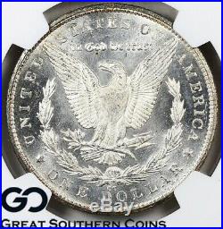 1879-CC Morgan Silver Dollar NGC MS 63 Coin Is Super PL, RARE This Nice