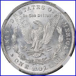 1879-P Morgan Silver Dollar NGC MS63 Blast White Strong Strike