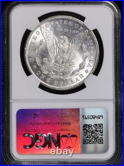 1879-P Morgan Silver Dollar NGC MS63 Blast White Strong Strike