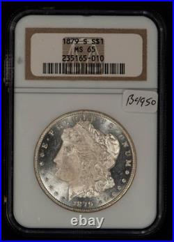 1879-S $1 Morgan Dollar Stg Obv Cameo Proof-Like NGC MS 65 VIDEO B4950 1879-S $1 Morgan Dollar Stg Obv Cameo Proof-Like NGC MS 65 VIDEO B4950
