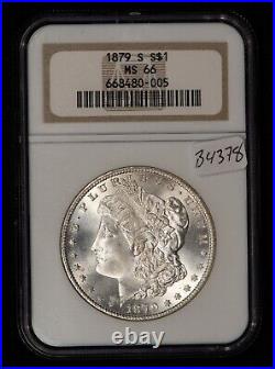 1879-S $1 Morgan Silver Dollar Frosty NGC MS 66 SKU-B4378