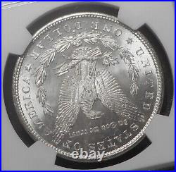 1879 S $1 Morgan Silver Dollar NGC MS63 Blast White Casino Vault Hoard