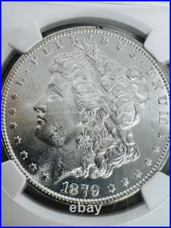 1879 S Morgan Dollar MS 63 NGC Silver $1 Uncirculated Coin