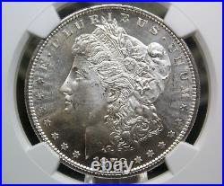 1879 S Morgan Silver Dollar $1 NGC MS64+ PLUS #001 BU UNC ECC&C, Inc