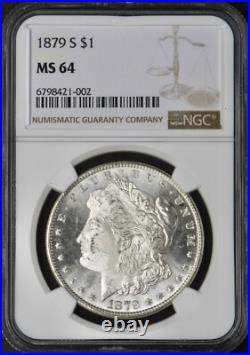1879-S Morgan Silver Dollar NGC MS64? COINGIANTS