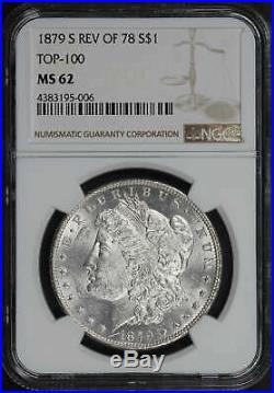 1879-S Reverse of 78 Top 100 Morgan Dollar NGC MS-62 -181205