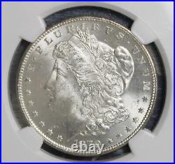 1879-s Morgan Silver Dollar Ngc Ms64 Lincoln Highway Hoard Toned Collector Coin
