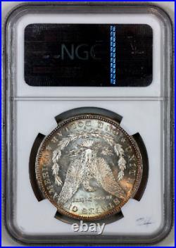 1879-s Ms66 Ngc Morgan Silver Dollar Gorgeous Toning & Cameo Bust