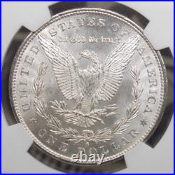 1880/9 S Morgan SILVER Dollar VAM-11 MEDIUM S $1 NGC MS62 #013 Unc BU ECC&C