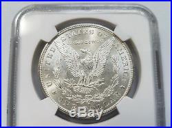 1880/9 S Morgan Silver Dollar NGC MS 65 Vam 11 Medium S Mint Error Hot 50 Coin