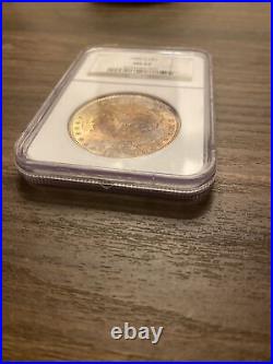 1880 Morgan Dollar Silver $1 MS 63 NGC Toned